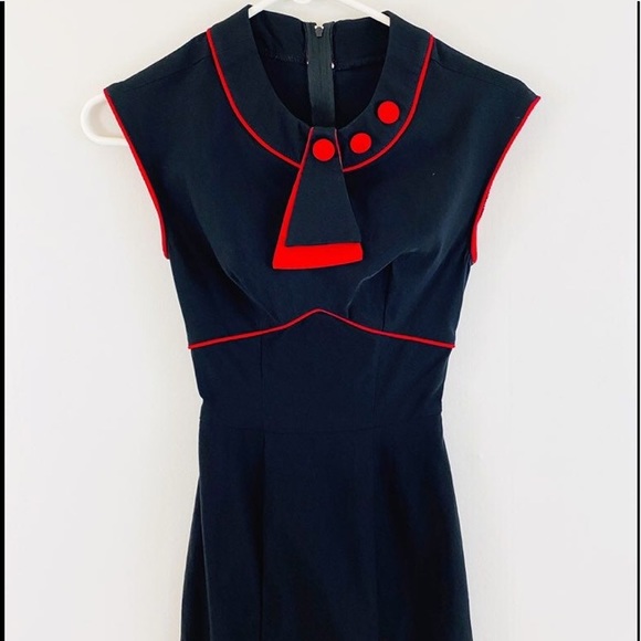 Stop Staring Bombshell Dress SOLD - Picture 5 of 11